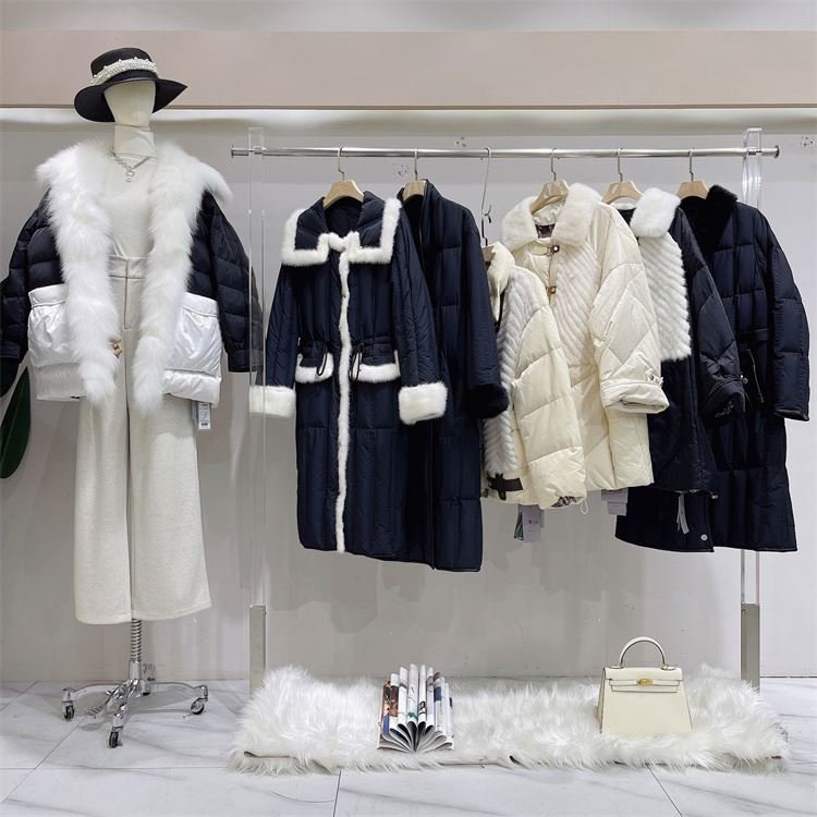 2024 winter miscellaneous down jacket used discount women's clothing tail goods special price clearance stock clearance