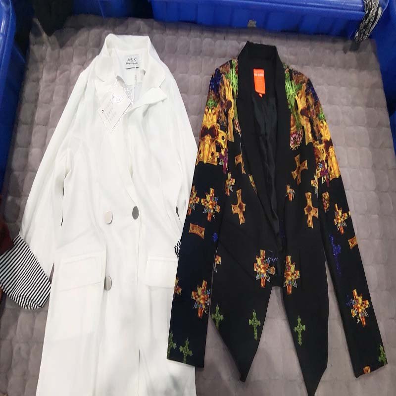 High Quality women's suit winter Fashion Female Office Suits Or Business used clothes