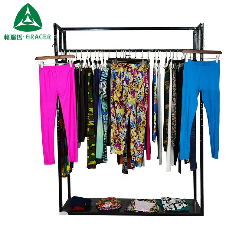 Leggings fitness second hand clothes eu import used clothes to in india