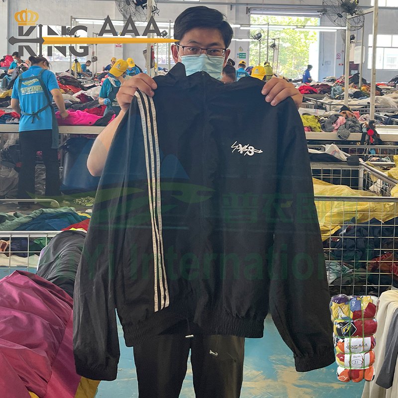Premium Quality Hip Hop second-hand jacket Lightweight branded used clothes for good stock Men's Casual Jackets With Pockets