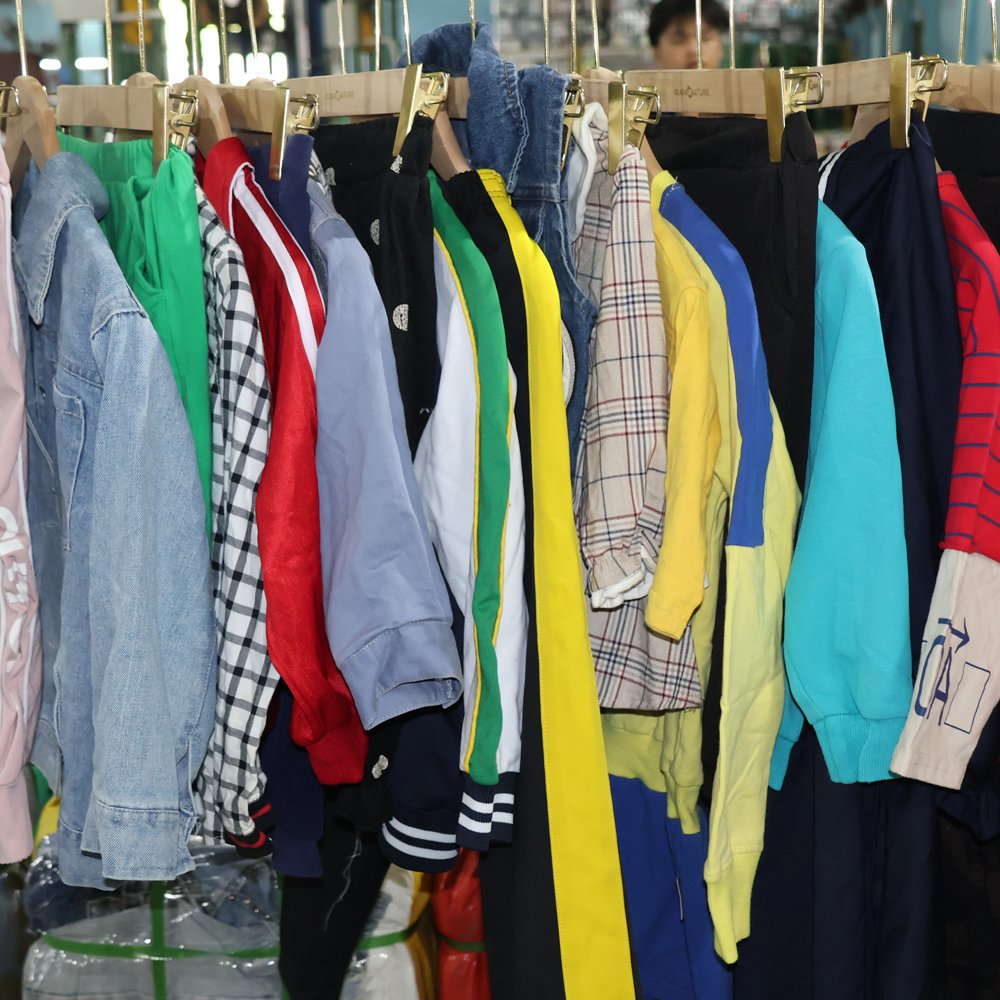High Quality Branded Bea Kids Second Hand Clothing Korean Used Clothes bales