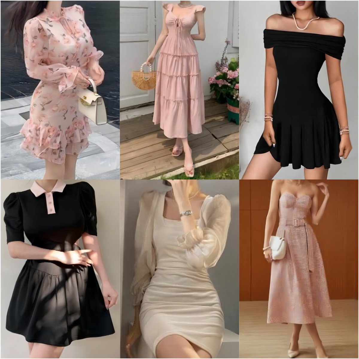 2024 Clearance Women's clothes wholesale casual dresses T-shirts mixed packaging random delivery stock clothing
