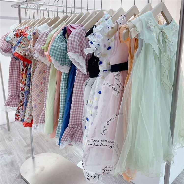 fashion girl's clothing wholesale mixed toddler baby clothes t shirt top dress pants boys clothing for apparel stock