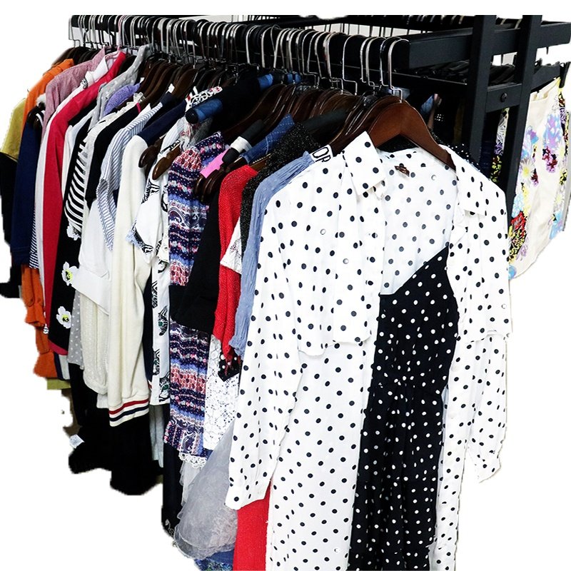 Good quality used clothes summer dresses ladies used women clothes bales 45 65kg 100kg For Sale