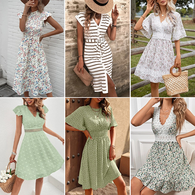 Plus Size Dress Summer Floral Dresses Women Elegant Party Dress Sleeveless Long Used Clothes