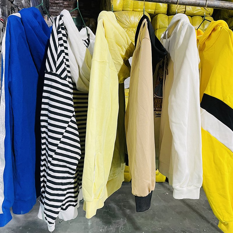 used branded hoodies Second Hand Designer women hoodies winter Clothes Sell Used Clothes Bales men Used Hoody used sweaters