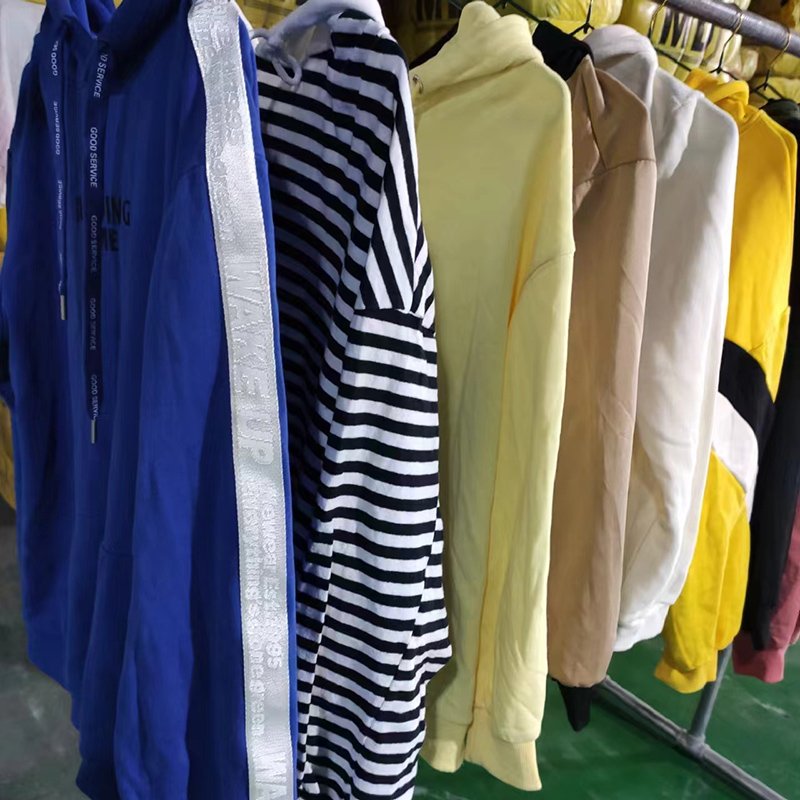 used branded hoodies Second Hand Designer women hoodies winter Clothes Sell Used Clothes Bales men Used Hoody used sweaters
