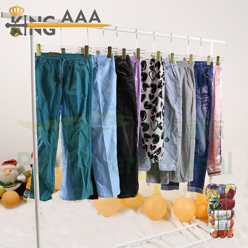 PUYI second hand original brand clothing children second hand clothes in bales 50kg used clothes