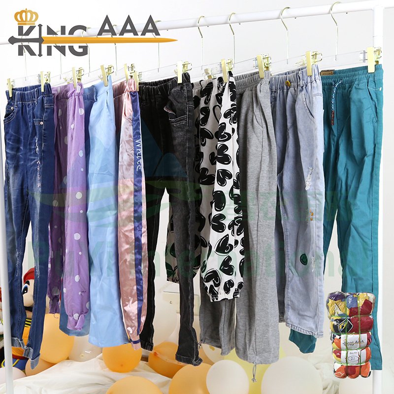 PUYI second hand original brand clothing children second hand clothes in bales 50kg used clothes