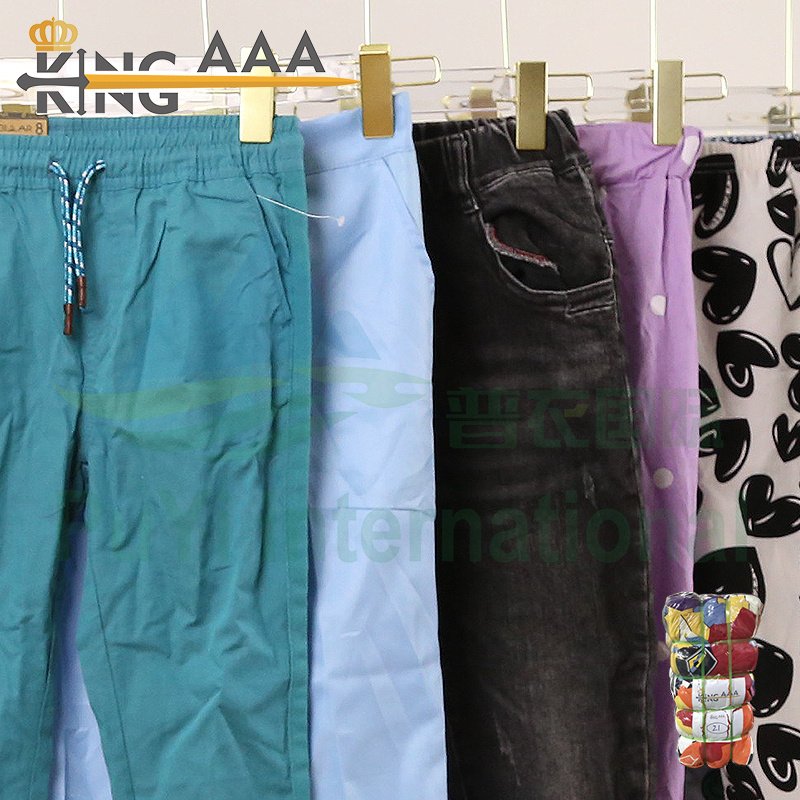 PUYI second hand original brand clothing children second hand clothes in bales 50kg used clothes
