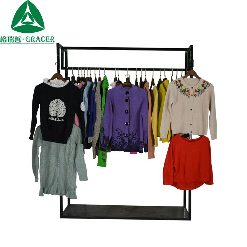 Thrift Clothing Recycled Ladies Used Sweaters Second Hand Clean Clothes For Sale Ukay Ukay Bale