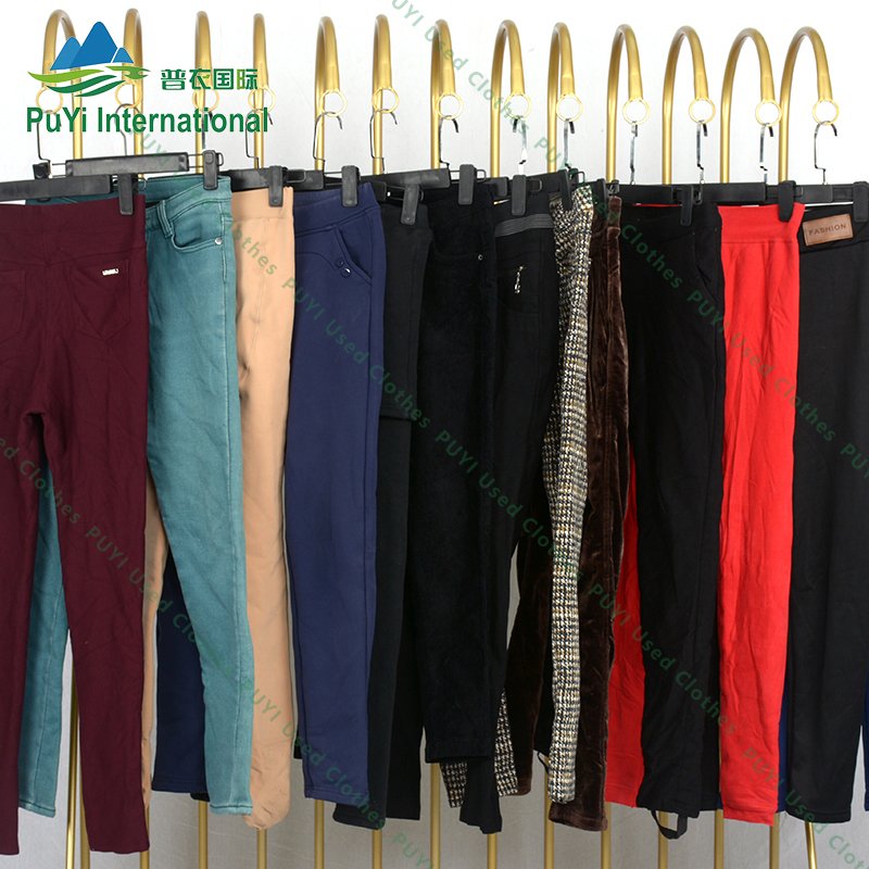 winter legging pant uk second hand clothes ladies clothing bales women ball clothes used