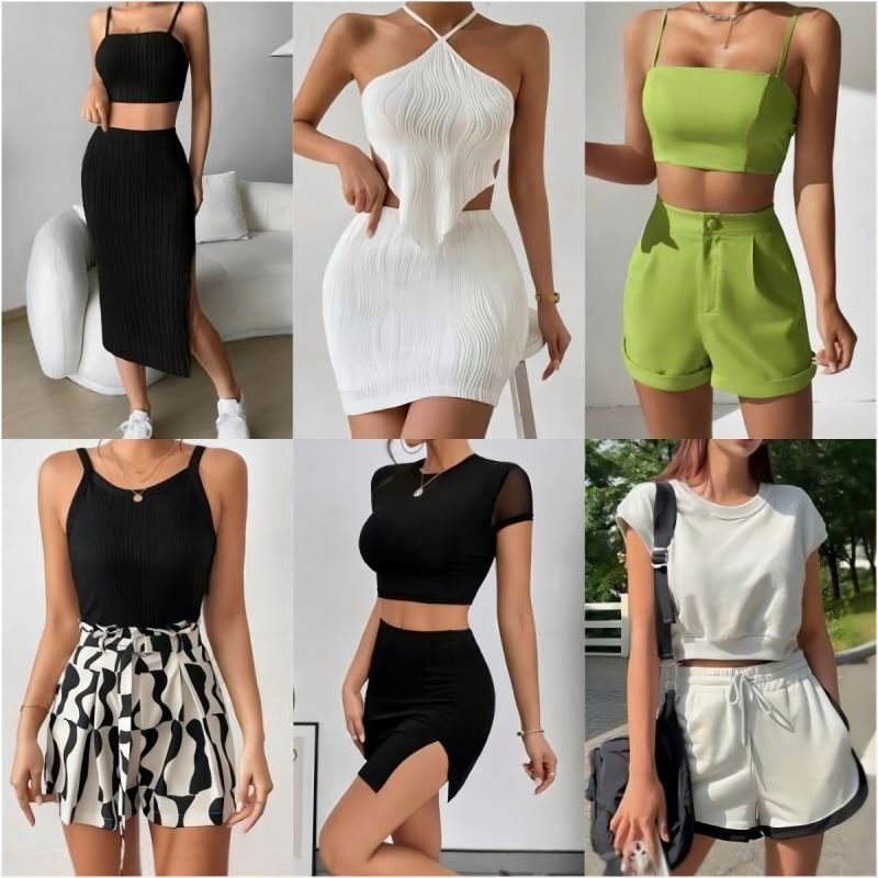LOW MOQ 2024 sale Cheap womens clothes bulk clothing shipping shop wholesale clothing tops dress Used Clothes