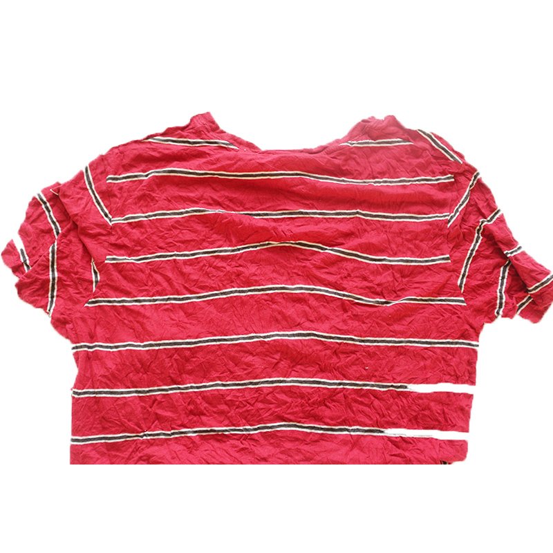 2022 Australia Brisbane Hot Selling Dark Colored T-shirt Wiping Rags For Sale Industrial Rags 10kg Bales 100% Cotton Rags