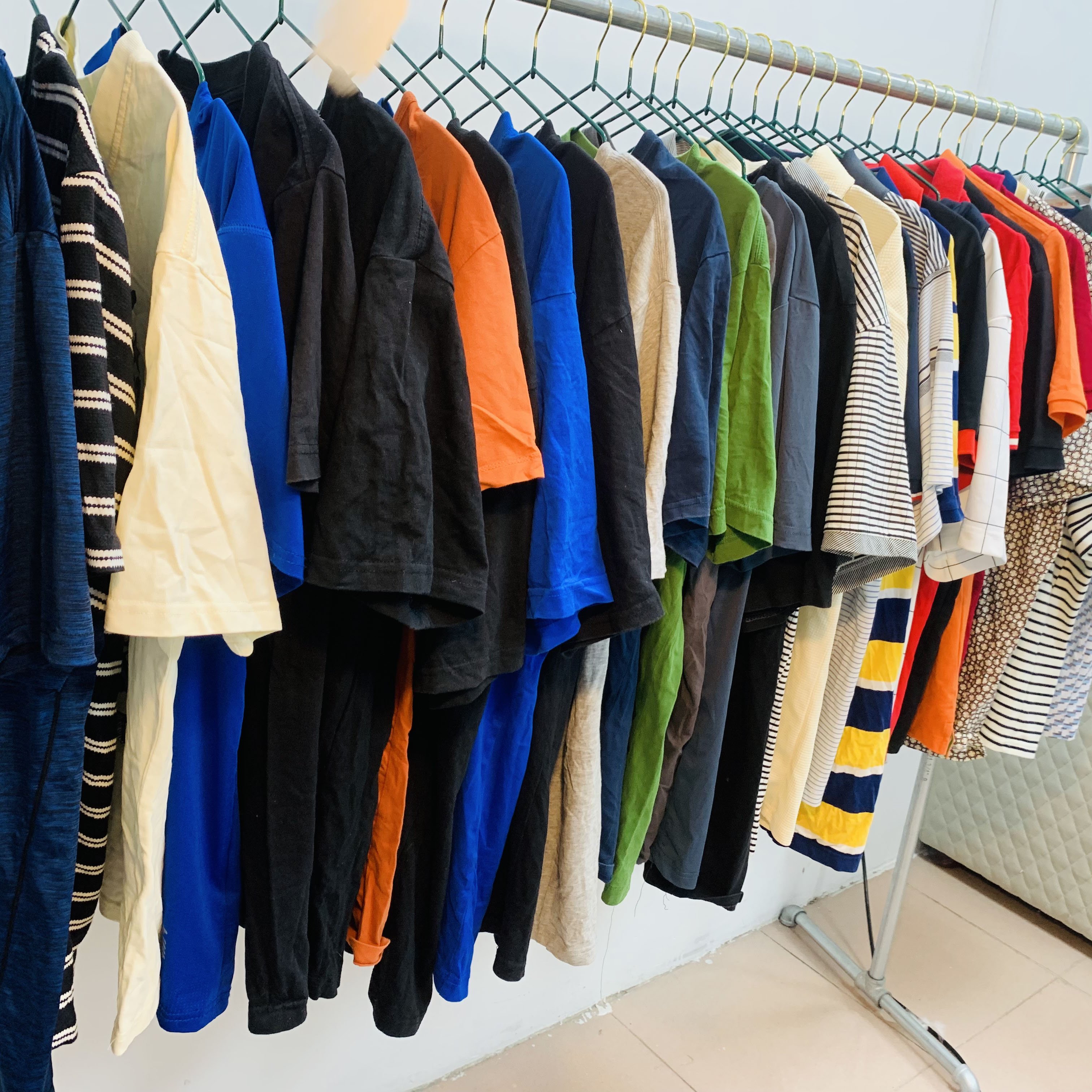 Wholesale Used T-shirt Second Hand Clothes Used Clothes In Bulk Second Hand T-shirt for Men