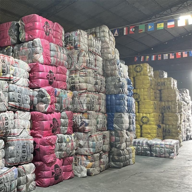 Wholesale Used T-shirt Second Hand Clothes Used Clothes In Bulk Second Hand T-shirt for Men