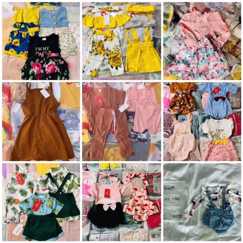 Inventory Clearance Children's Clothing Wholesale Casual clothing T-shirts mixed packaging Random delivery of inventory clothing