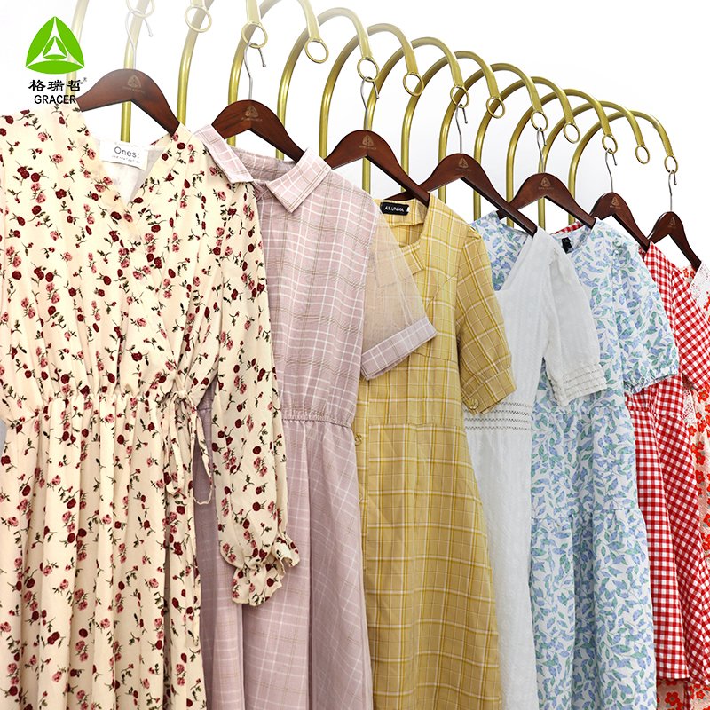 Wholesale Clothing Dress Direct Imported Stock Bulk Clothes Mix Bulk Dress Bale Clothes Apparel Stock