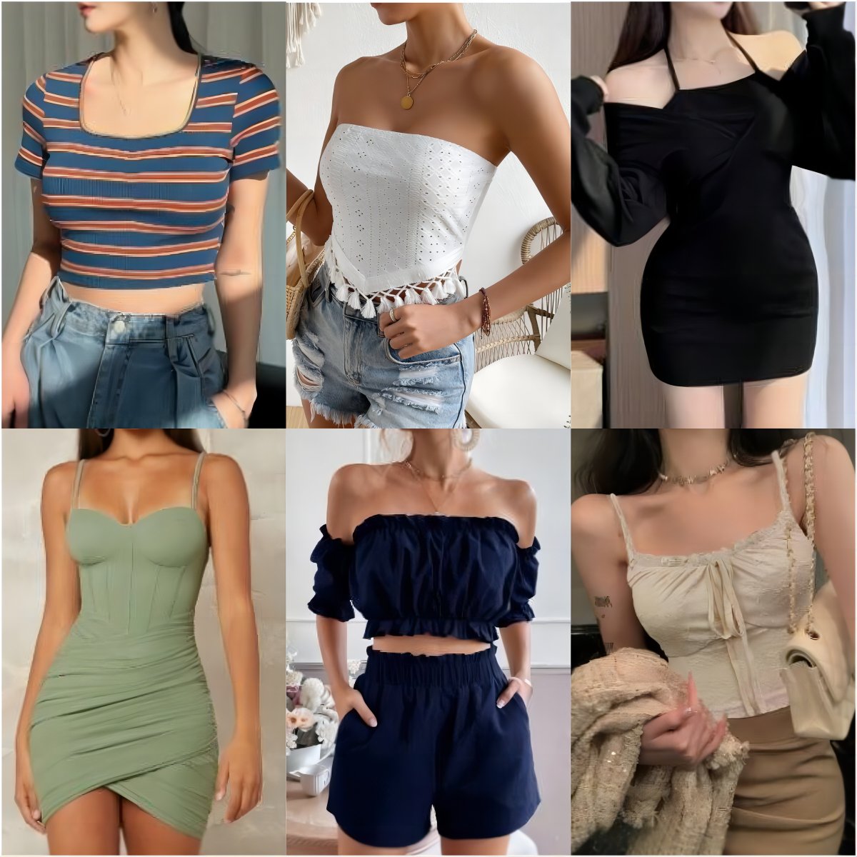 2024 Clearance Women's clothes wholesale casual dresses T-shirts mixed packaging random Ropa Mujer stock clothing