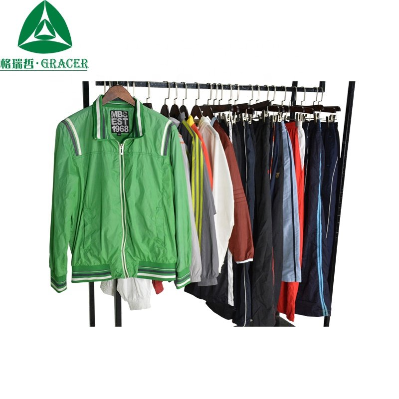Gracer brand Adult Nylon Sport Wear suppliers for second hand clothing used clothes