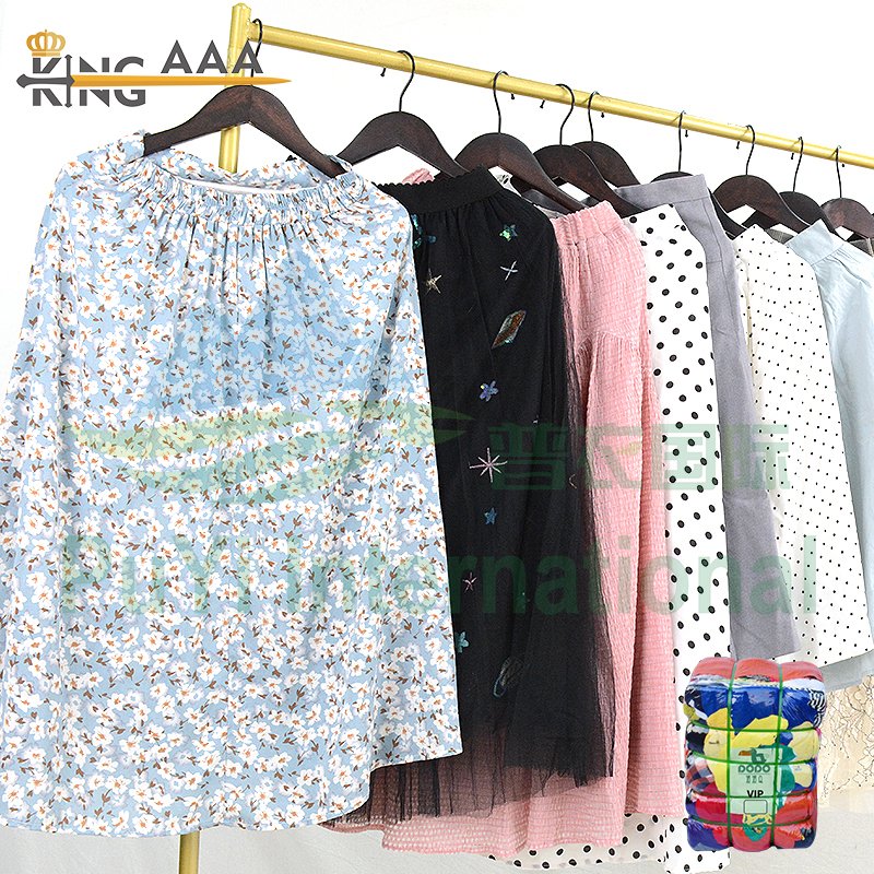 Wholesale 90% New Big size women Advent Assorted used Clothing Bale korea good stock second hand clothes