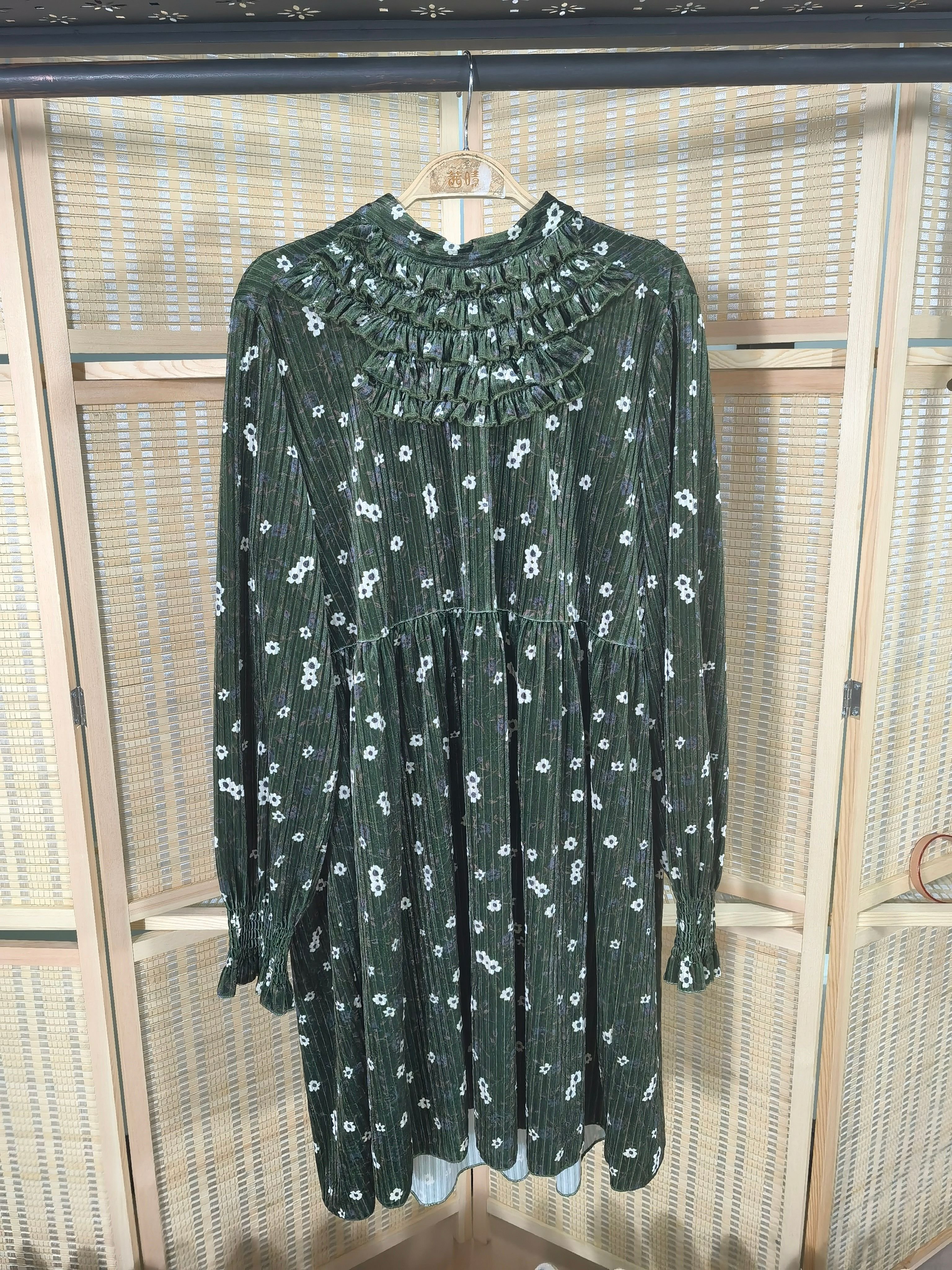 Wholesale High Quality Elegant Winter For Women Second Hand Gold Velvet skirt Used Clothes