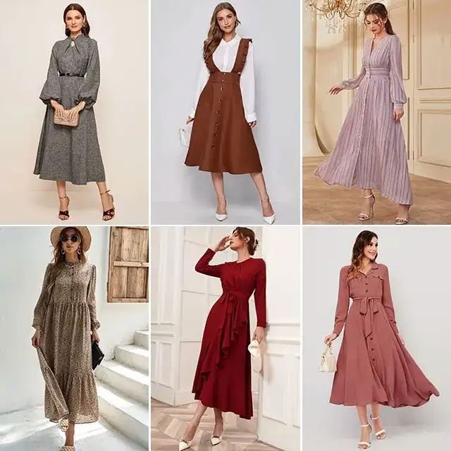 Dress For Mature Woman Second Hand Clothes Bales Bulk Clothing Bales Stock Dresses For Women