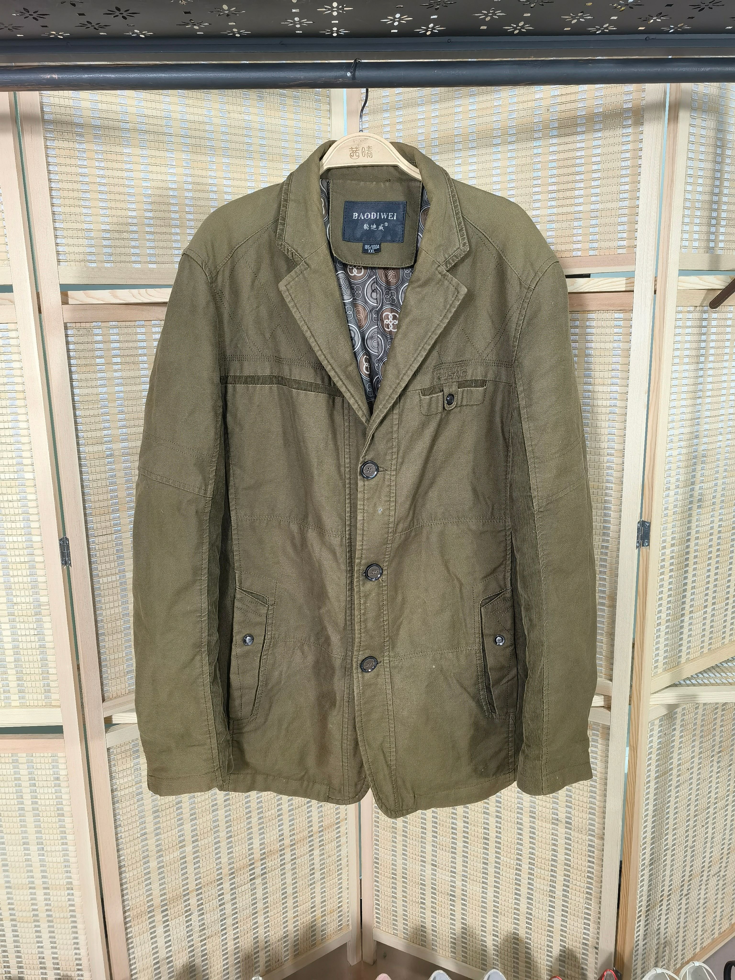 Wholesale Good Quality Fashion Button Zipper Casual For Men Second Hand Jackets Used Clothes