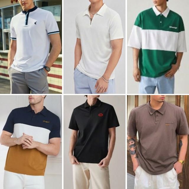 Wholesale 2024 fashionable polo shirts summer casual men's short sleeved polo shirts clearance and random shipment