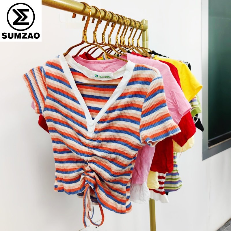 wholesale korea used clothes for women knit tops ukay ukay bales vip clothes bulk philippines second-hand clothes