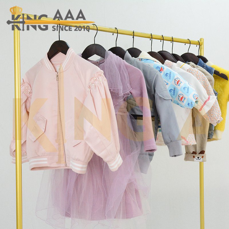Geyu Kids Used Clothes Autumn Mixed Second Hand Children Clothes Baby Vintage Clothing Wholesale Ukay Ukay Bales