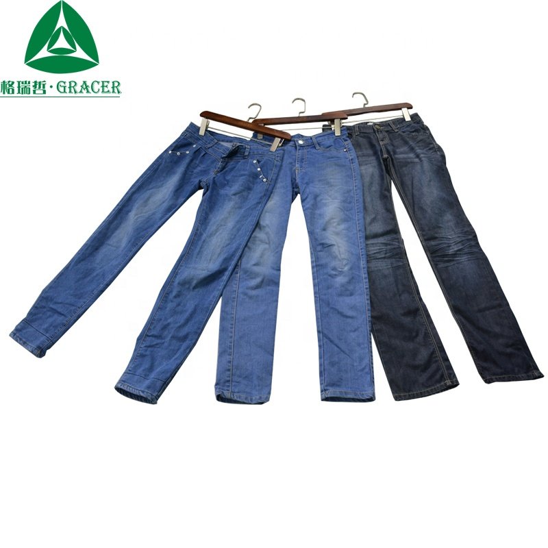 Bulk Ladies Jeans Pants Used Clothing Clothes Used Clothing Turkey