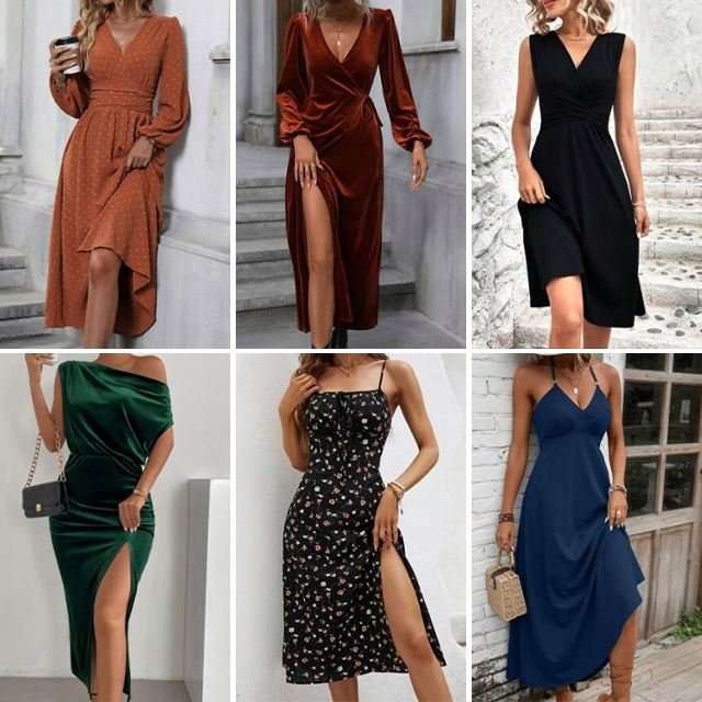 Wholesale manufacturers directly sell cheap used casual bulk women's dresses and second-hand clothing