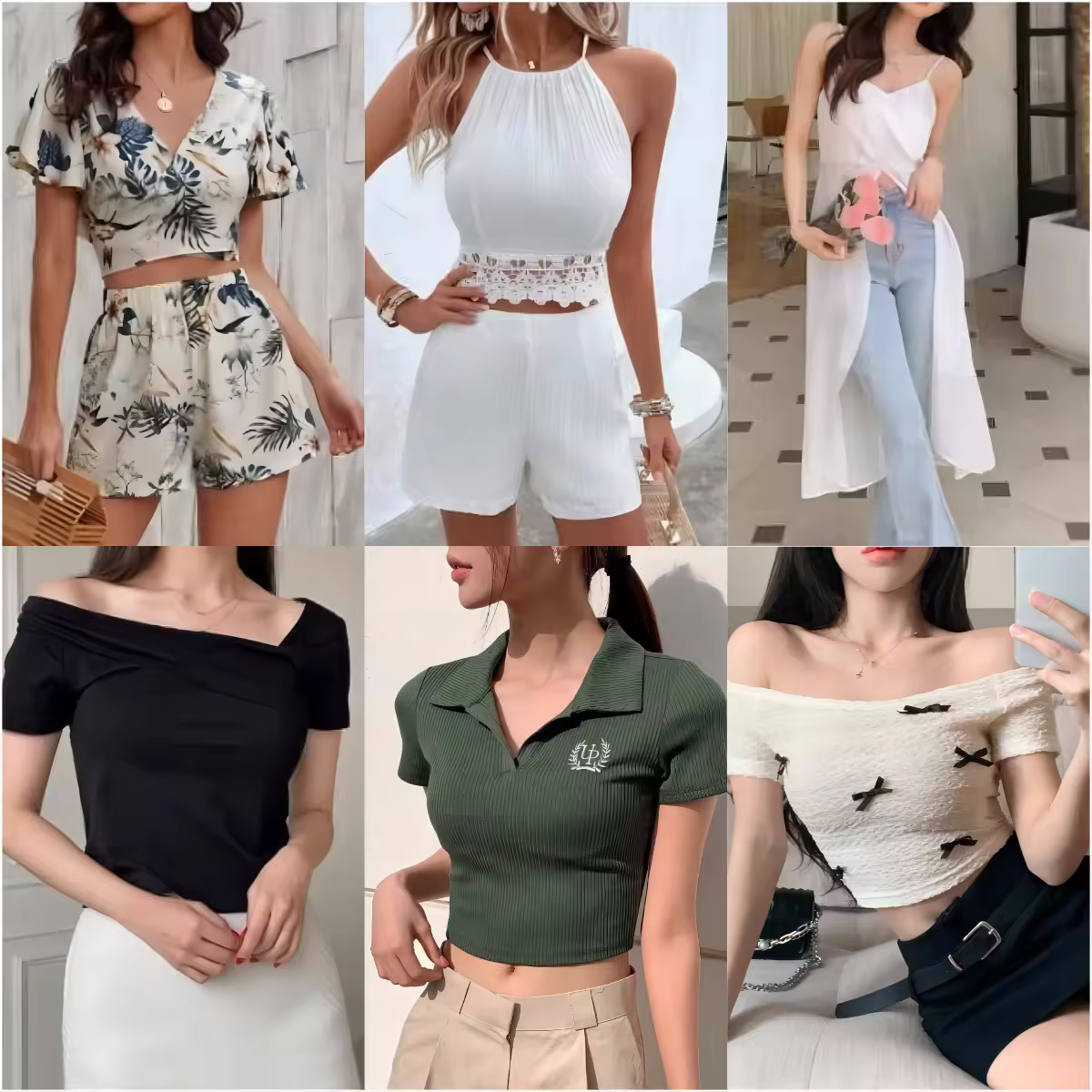 Brand bulk clothing summer miscellaneous women's clothing wholesale