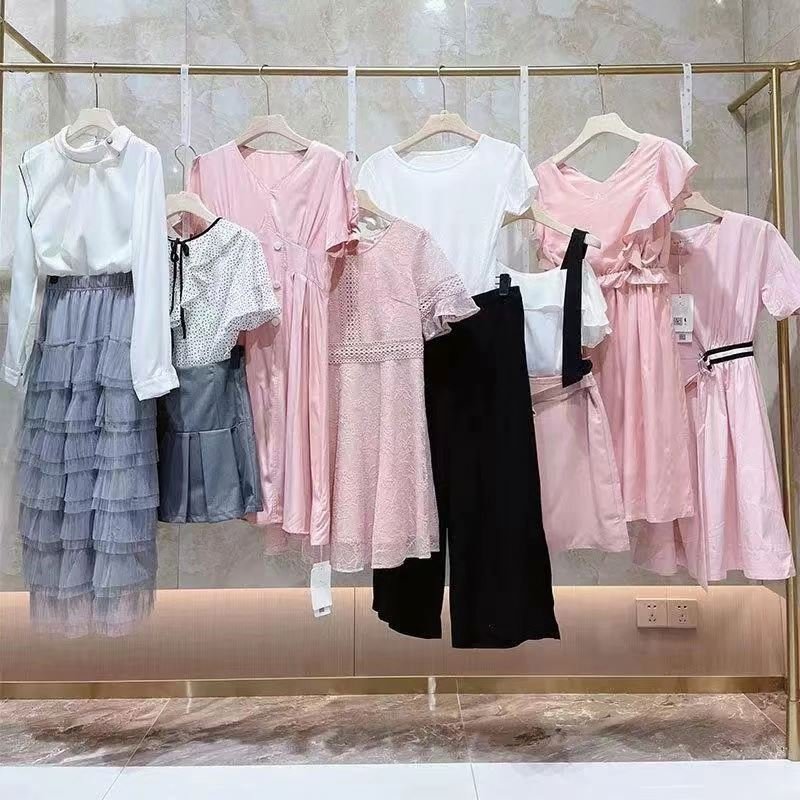 Factory Wholesale Women's Fashion Low Price Used Dress Stock