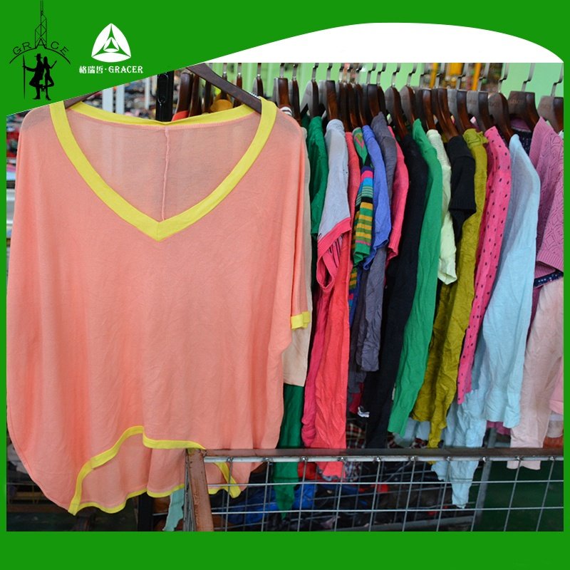 Thrift Wholesale Second Hand Clothes Sell Used Clothes Bulk Ladies Sweater bundles Ukay Bale