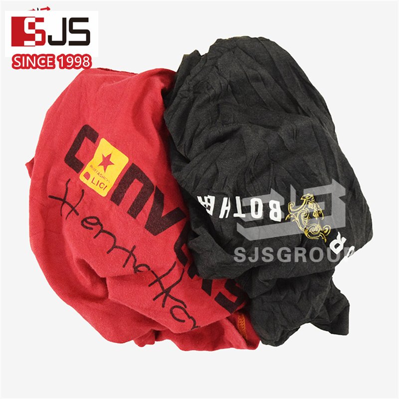 10KG 25KG Bales Cotton rag High quality 35-55cm used clothes cotton cleaning rags industrial cotton wiping cut t shirt rags