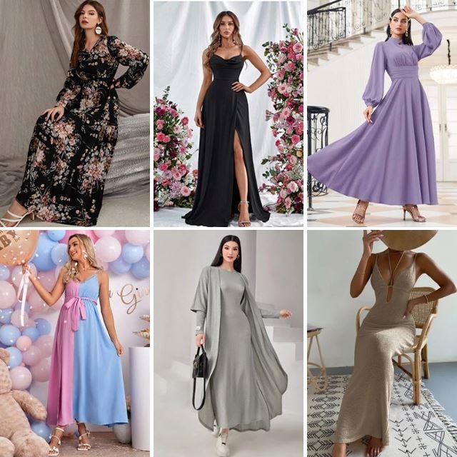 Factory Direct Sales Summer Used Chiffon Dress Digital Printing Fashion Long Dress Plus Size Casual Women's Dress