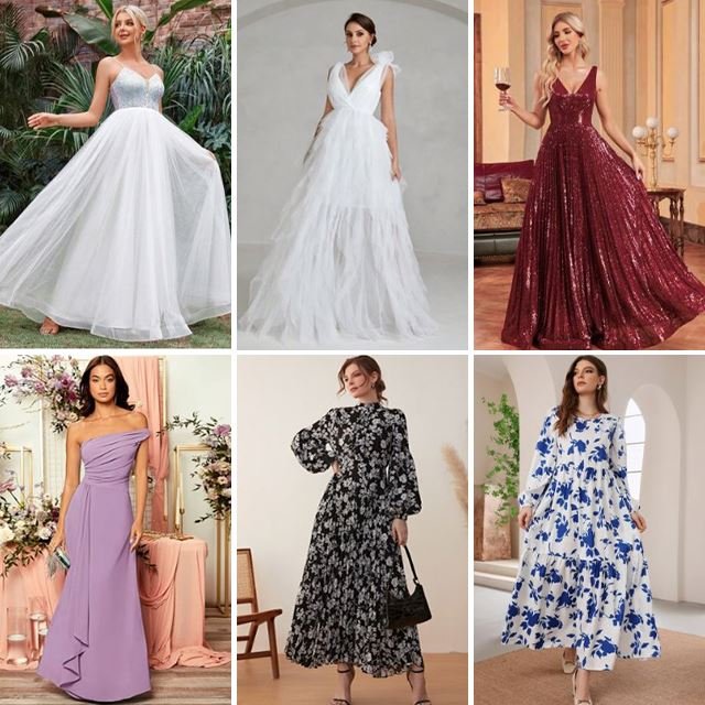 Factory Direct Sales Summer Used Chiffon Dress Digital Printing Fashion Long Dress Plus Size Casual Women's Dress