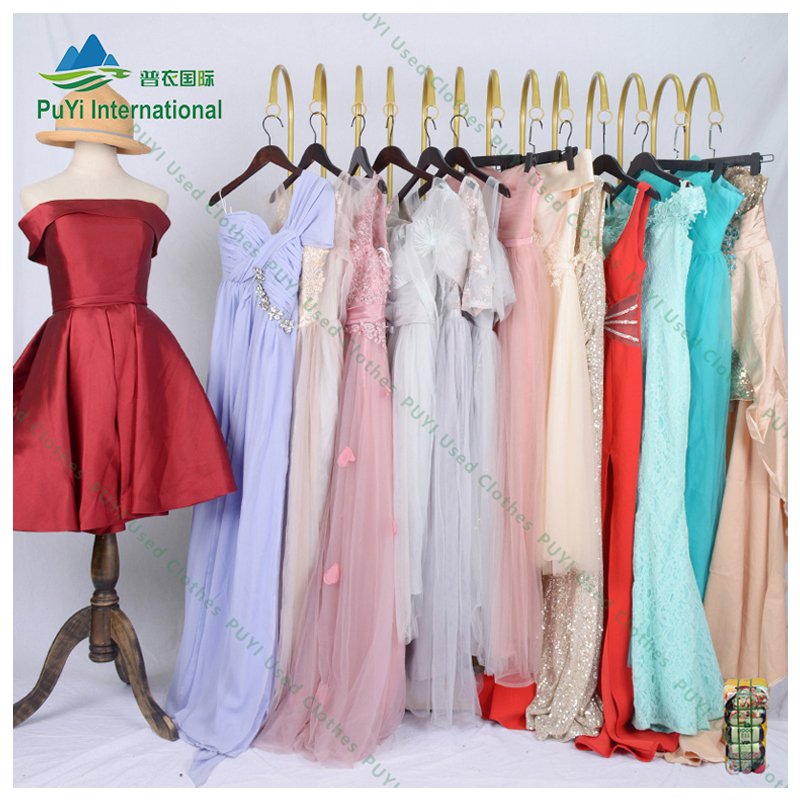 Evening dresses korea second hand clothes vip wholesale used clothes for women