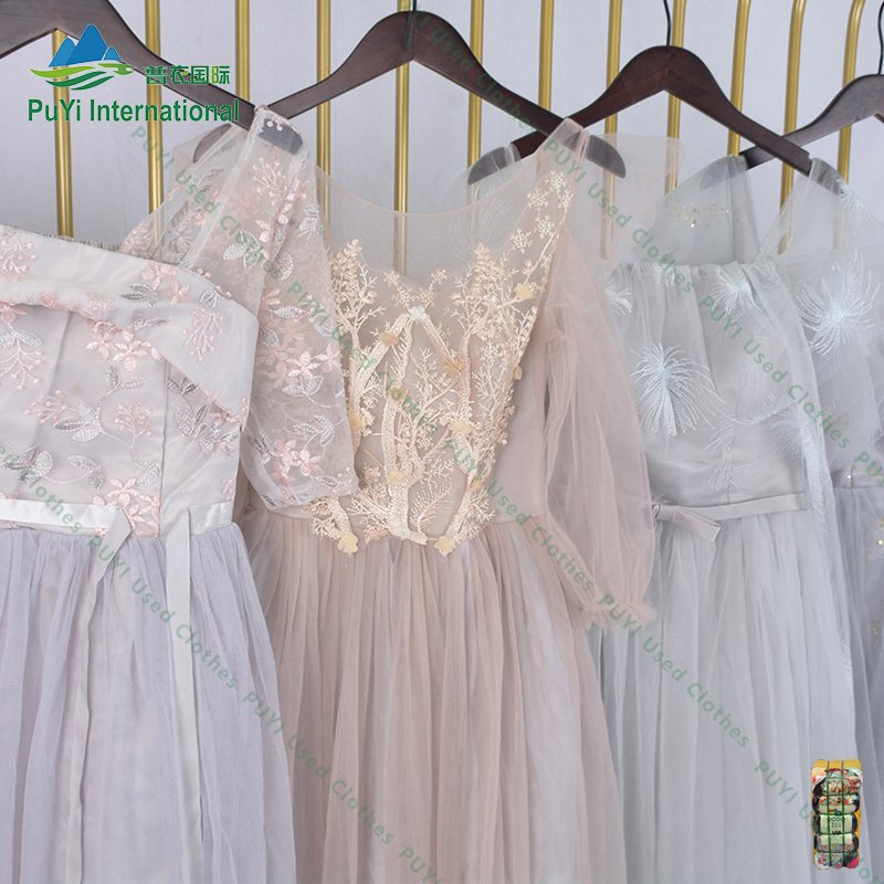 Evening dresses korea second hand clothes vip wholesale used clothes for women