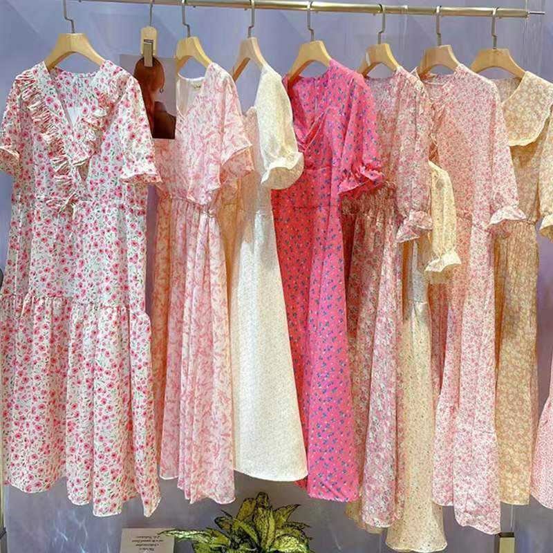 2022 Cheap Summer Trending Women Clothes mixed women bale used dress