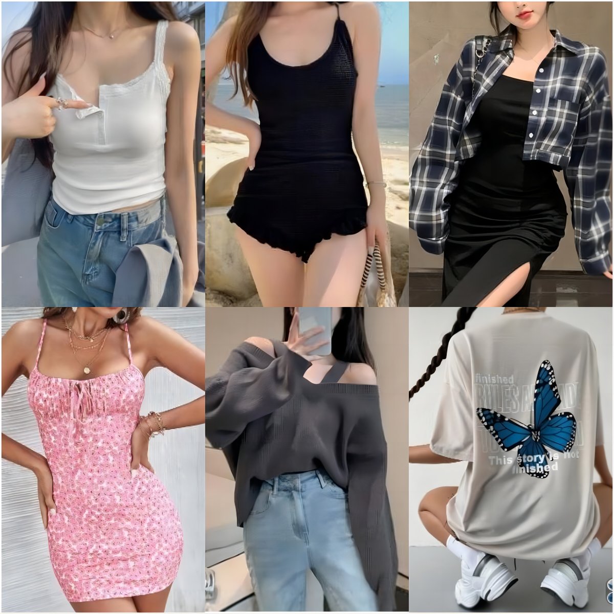 Supplier Cheap Women Clothing swimwear stock clothes second hand clothes womens dress used clothes