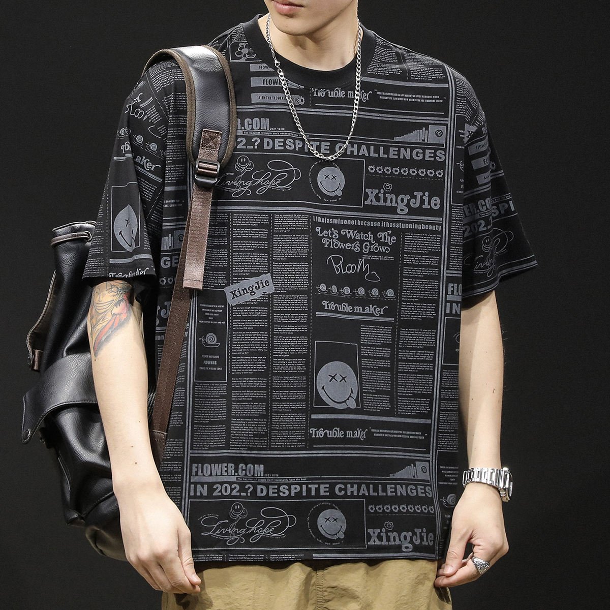 mix size color high quality premium cotton t-shirt