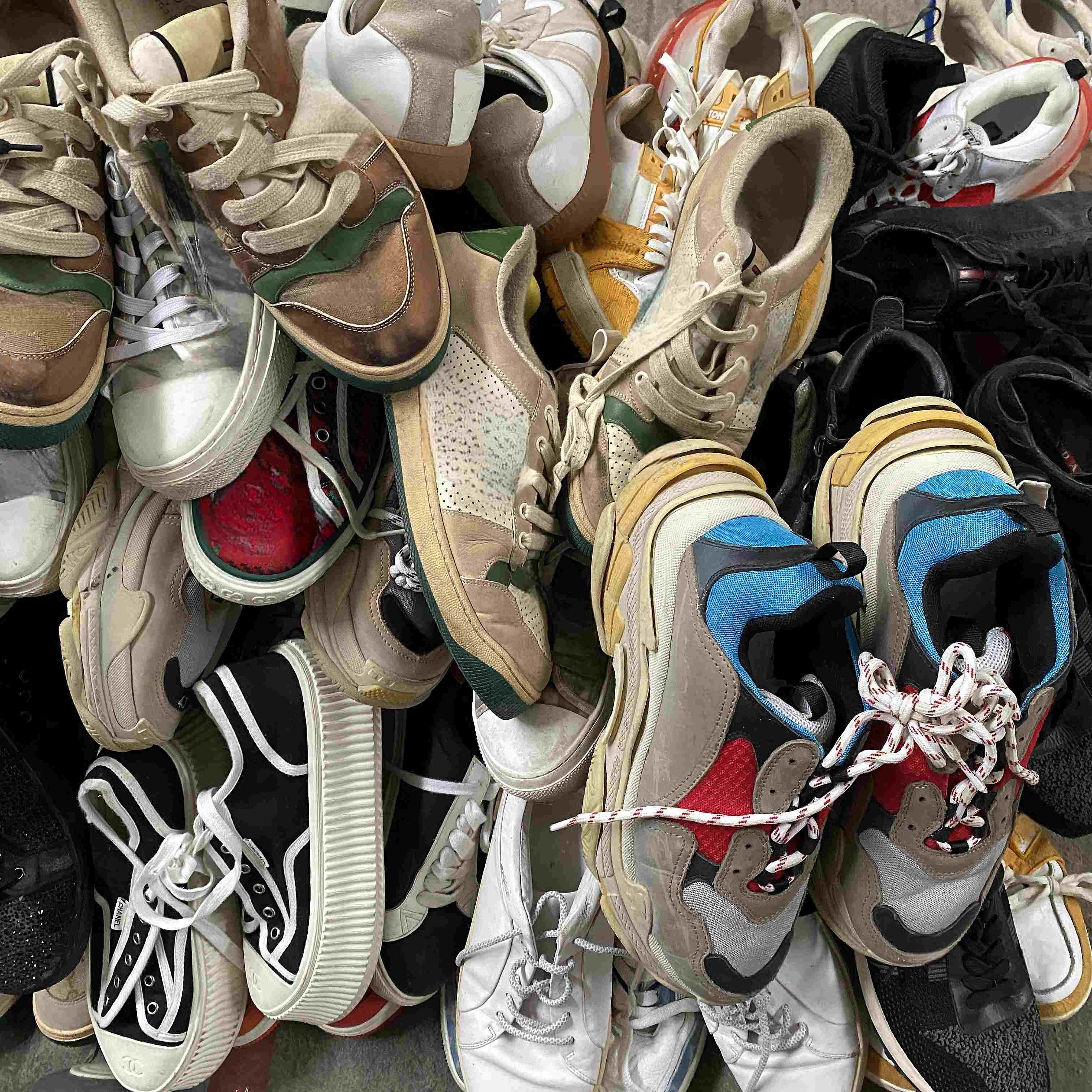 Luxury ltaly used shoes branded in bales second hand shoes use branded luxury shoes for men woman clean and very good condition