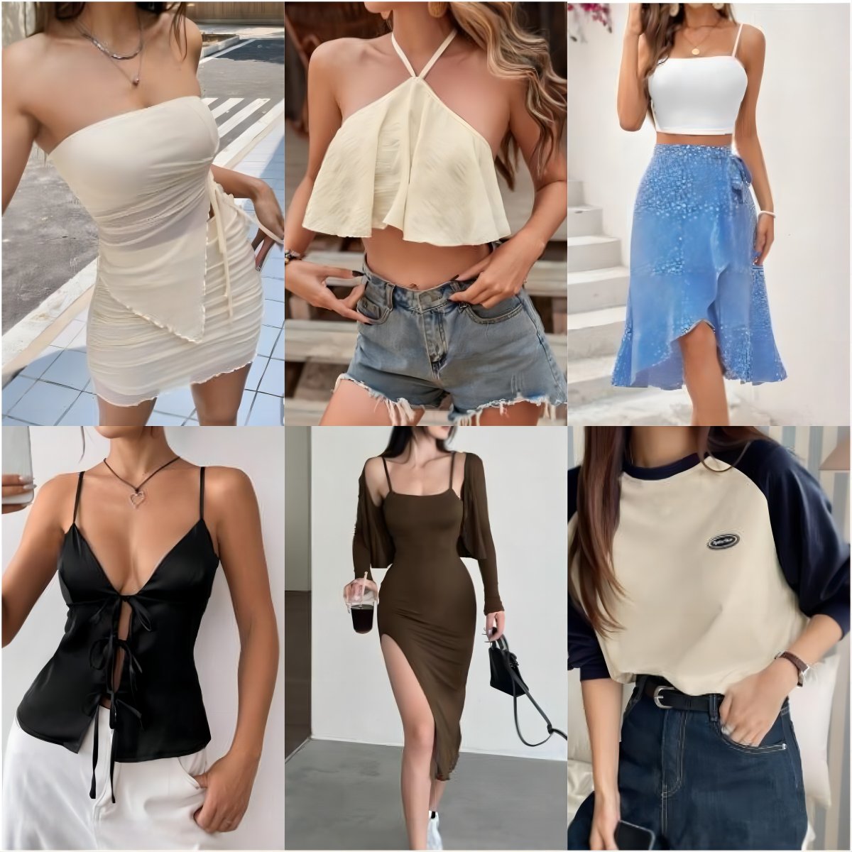 Wholesale Women's brand New top mix Mix dress bulk package ropa mujer used stock clothing
