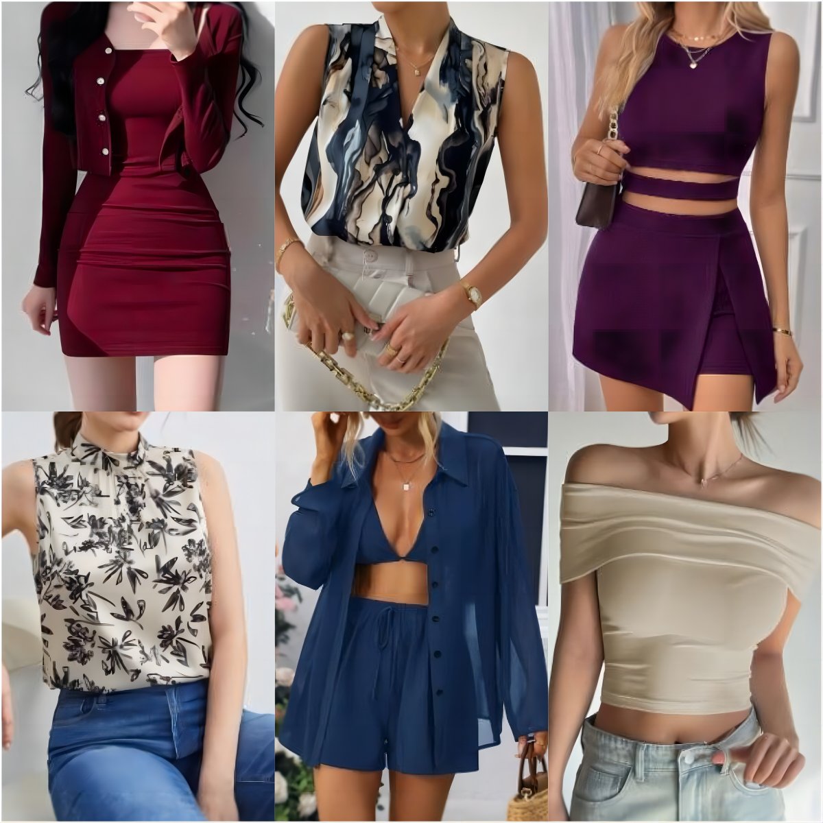 Wholesale Women's brand New top mix Mix dress bulk package ropa mujer used stock clothing