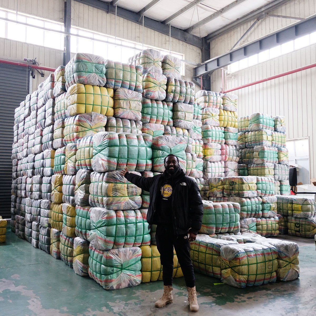 Megan GuangZhou Oversized Used Clothes Bales Mens Heavyweight Second Hand Hoodies
