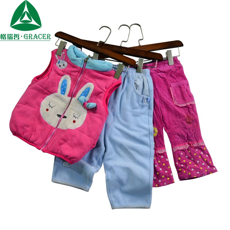 Winter Wear For Kids Coat Heavy Baby Used Clothes Sweaster Mix Top And Down Thrift Store Children Clothes Bales
