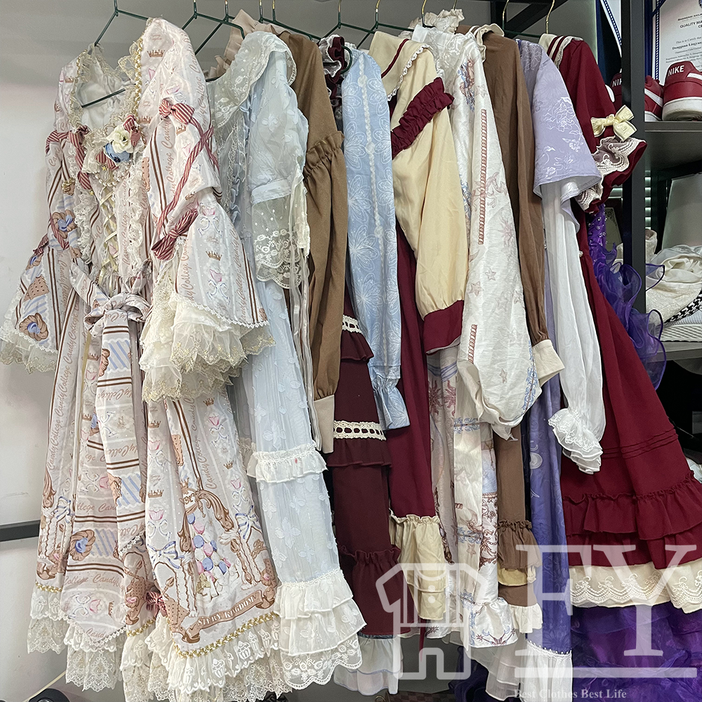 FengYang Used Clothes One-Piece Dress Bales for Women Children Adult Men Sort A/B Factory Outlet